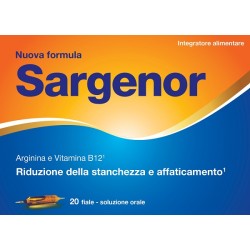 Sargenor Integratore Per La Stanchezza Mentale e Fisica 20 Fiale