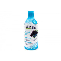 Flacone da 750 ml di Drenax Forte Plus Mirtillo E Uva Integratore Drenante Dimagrante Depurativo.